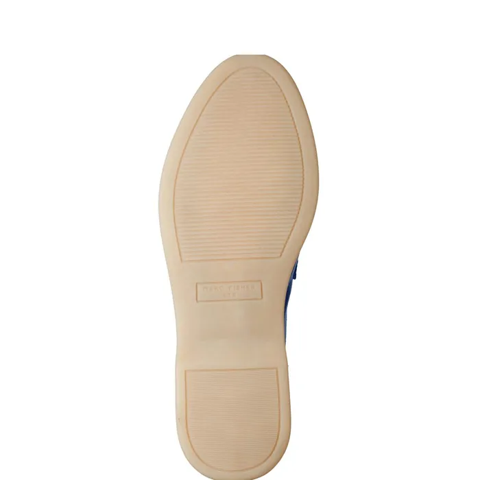 Women Yanelli Casual Loafer Light Blue Suede Marc Fisher Loafers and Flats