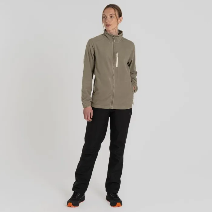 Womens Full Zip Fleece Craghoppers Miska Plus II Jacket Vert Womens Full Zip Fleece Craghoppers Miska Plus II Jacket Vert