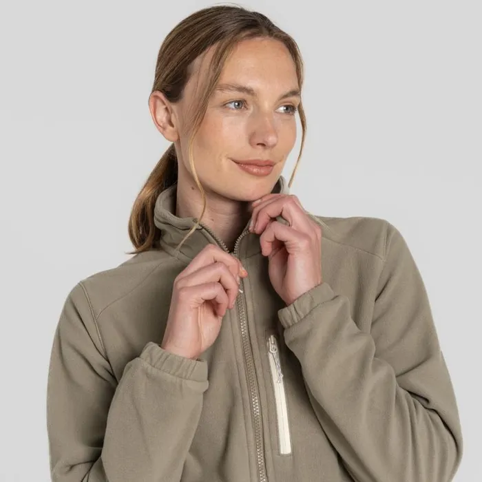 Womens Full Zip Fleece Craghoppers Miska Plus II Jacket Vert Womens Full Zip Fleece Craghoppers Miska Plus II Jacket Vert