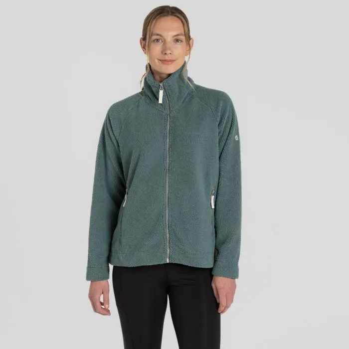 Womens Full Zip Fleece Craghoppers Raya Full Zip Fleece Atlantic