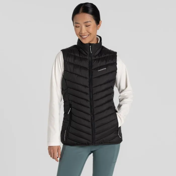 Womens Gilets Craghoppers Compresslite VII Gilet Black