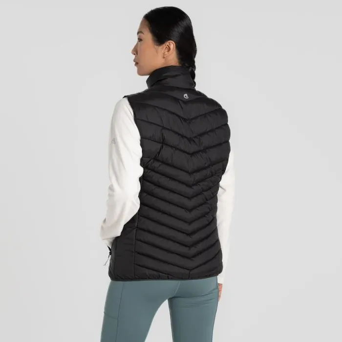Womens Gilets Craghoppers Compresslite VII Gilet Black Womens Gilets Craghoppers Compresslite VII Gilet Black