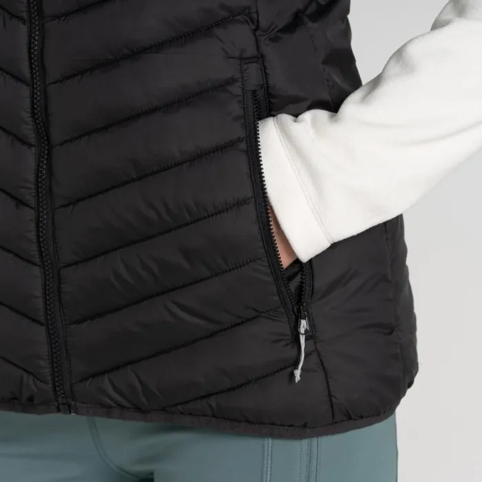 Womens Gilets Craghoppers Compresslite VII Gilet Black Womens Gilets Craghoppers Compresslite VII Gilet Black