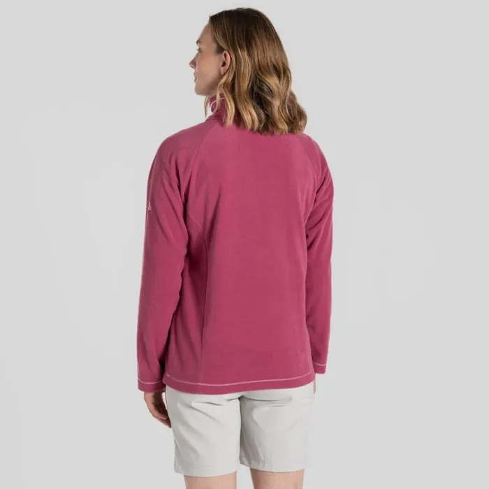 Womens Half Zip Fleece Craghoppers Miska VI Half Zip Fleece Dusky Hibiscus Womens Half Zip Fleece Craghoppers Miska VI Half Zip Fleece Dusky Hibiscus
