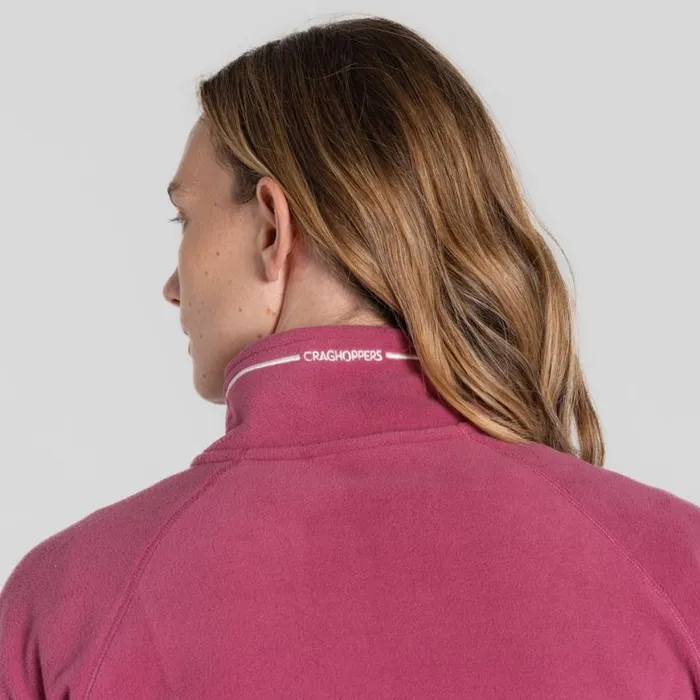 Womens Half Zip Fleece Craghoppers Miska VI Half Zip Fleece Dusky Hibiscus Womens Half Zip Fleece Craghoppers Miska VI Half Zip Fleece Dusky Hibiscus