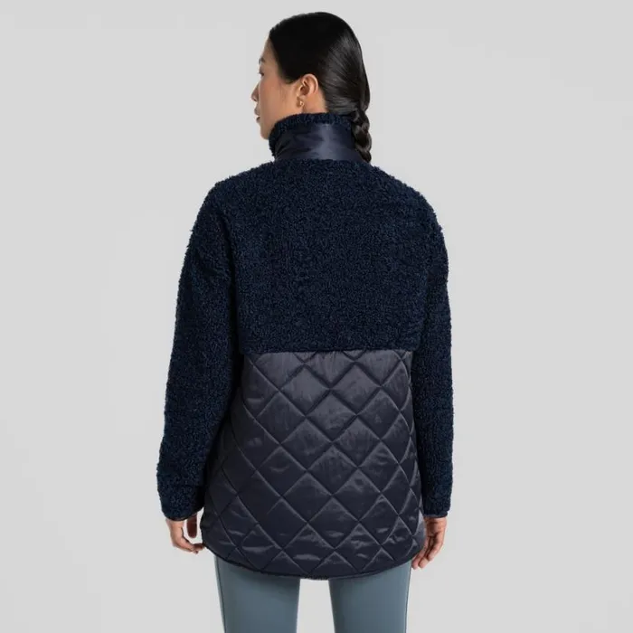 Womens Insulated Jackets Craghoppers Zapta Insulating Hybrid Jacket Blue Navy Womens Insulated Jackets Craghoppers Zapta Insulating Hybrid Jacket Blue Navy