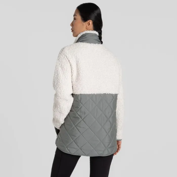 Womens Insulated Jackets Craghoppers Zapta Insulating Hybrid Jacket Calico Vert Womens Insulated Jackets Craghoppers Zapta Insulating Hybrid Jacket Calico Vert