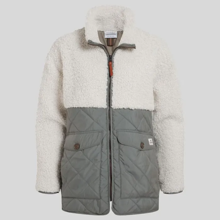 Womens Insulated Jackets Craghoppers Zapta Insulating Hybrid Jacket Calico Vert Womens Insulated Jackets Craghoppers Zapta Insulating Hybrid Jacket Calico Vert