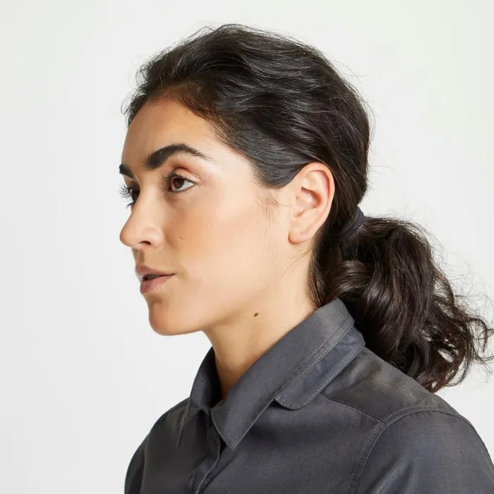Womens Long Sleeve Craghoppers Expert Kiwi Long Sleeved Shirt Carbon Grey Womens Long Sleeve Craghoppers Expert Kiwi Long Sleeved Shirt Carbon Grey
