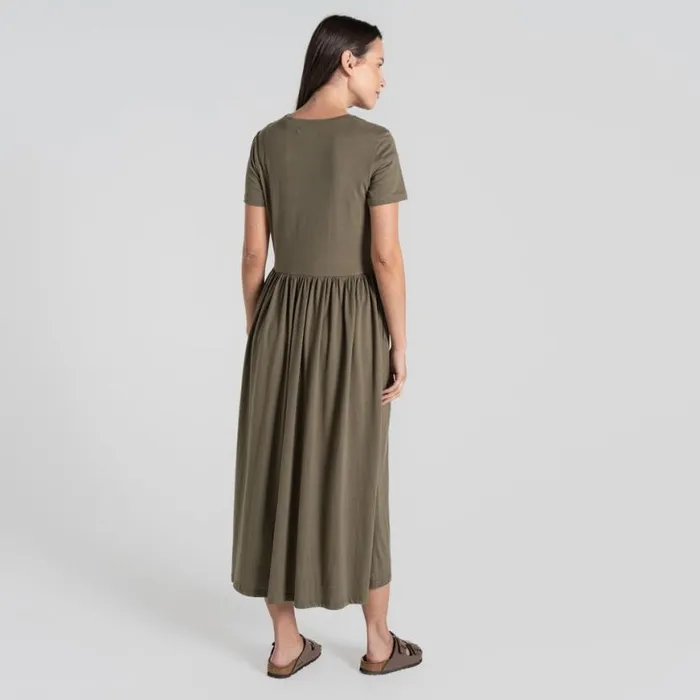 Womens Skirts and Dresses Craghoppers Nosibotanical Ember Longline Dress Wild Olive Womens Skirts and Dresses Craghoppers Nosibotanical Ember Longline Dress Wild Olive