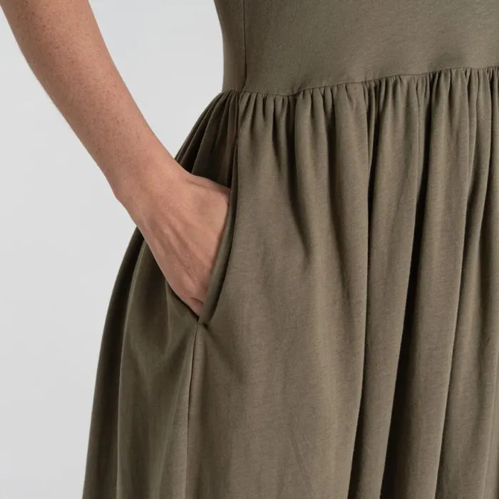 Womens Skirts and Dresses Craghoppers Nosibotanical Ember Longline Dress Wild Olive Womens Skirts and Dresses Craghoppers Nosibotanical Ember Longline Dress Wild Olive