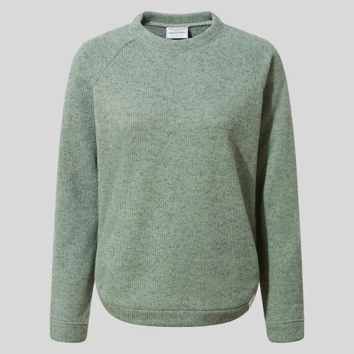 Womens Sweatshirts Craghoppers Nessa Overhead Meadow Haze Womens Sweatshirts Craghoppers Nessa Overhead Meadow Haze