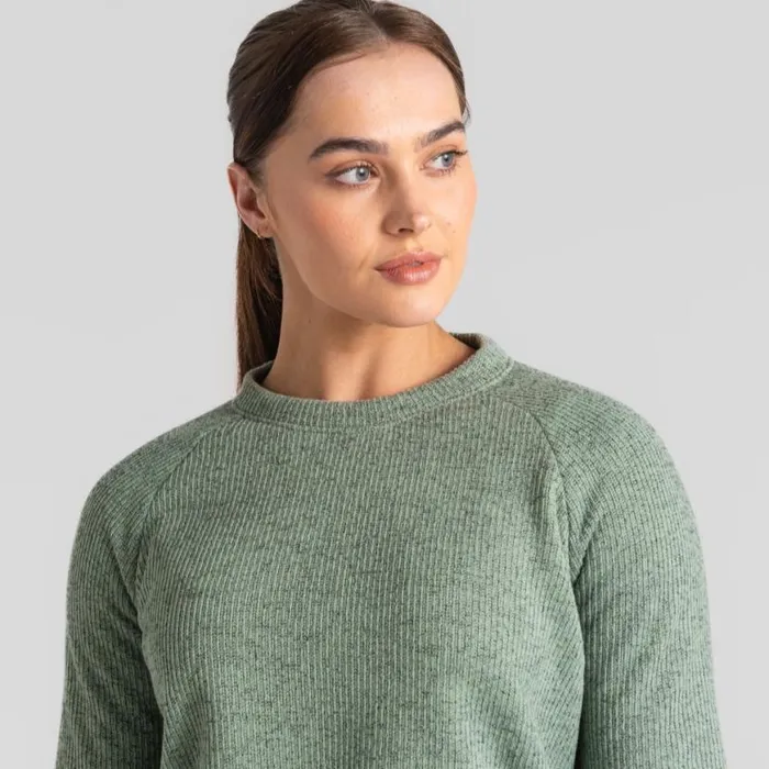 Womens Sweatshirts Craghoppers Nessa Overhead Meadow Haze Womens Sweatshirts Craghoppers Nessa Overhead Meadow Haze