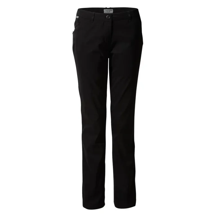 Womens Walking Trousers Craghoppers Kiwi Pro II Winter Lined Trousers Black Womens Walking Trousers Craghoppers Kiwi Pro II Winter Lined Trousers Black