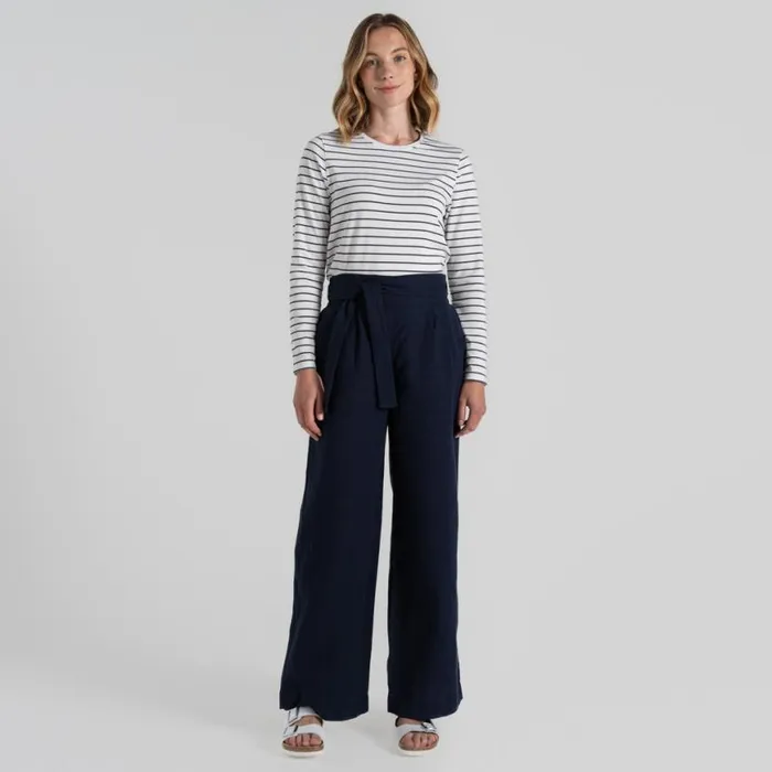 Womens Walking Trousers Craghoppers Nosibotanical Ophelia Trousers Blue Navy Womens Walking Trousers Craghoppers Nosibotanical Ophelia Trousers Blue Navy