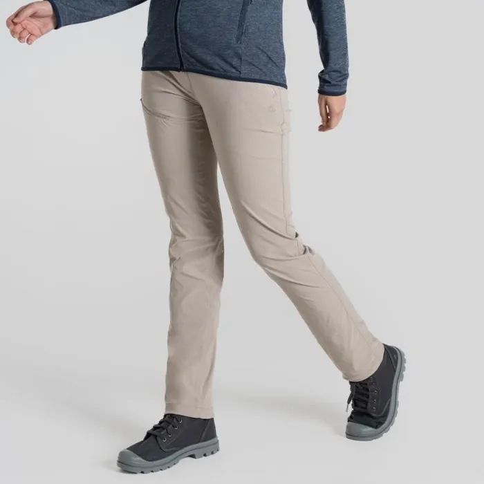 Womens Walking Trousers Craghoppers NosiLife Pro Trouser III Soft Mushroom