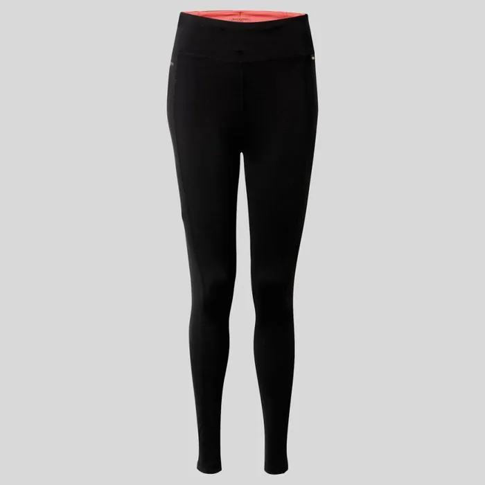Womens Walking Trousers Craghoppers Velocity Leggings Black Womens Walking Trousers Craghoppers Velocity Leggings Black
