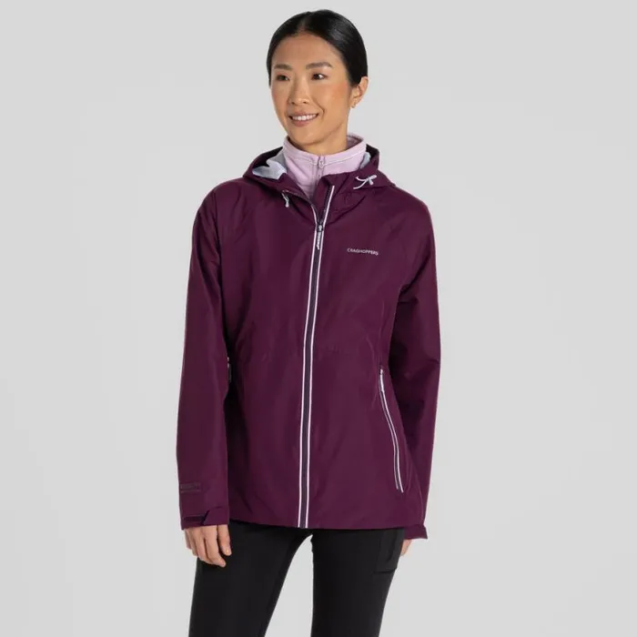 Womens Waterproof Jackets Craghoppers Brielle Waterproof Jacket Beet