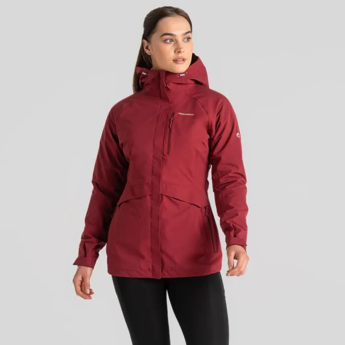Womens Waterproof Jackets Craghoppers Caldbeck Waterproof Jacket Mulberry Jam Womens Waterproof Jackets Craghoppers Caldbeck Waterproof Jacket Mulberry Jam