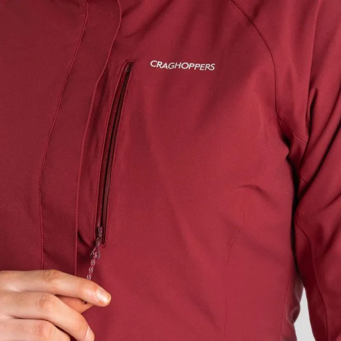 Womens Waterproof Jackets Craghoppers Caldbeck Waterproof Jacket Mulberry Jam Womens Waterproof Jackets Craghoppers Caldbeck Waterproof Jacket Mulberry Jam