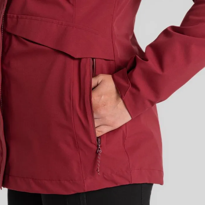 Womens Waterproof Jackets Craghoppers Caldbeck Waterproof Jacket Mulberry Jam Womens Waterproof Jackets Craghoppers Caldbeck Waterproof Jacket Mulberry Jam