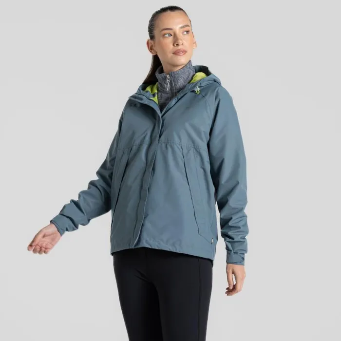 Womens Waterproof Jackets Craghoppers Ossus Waterproof Jacket Storm Grey