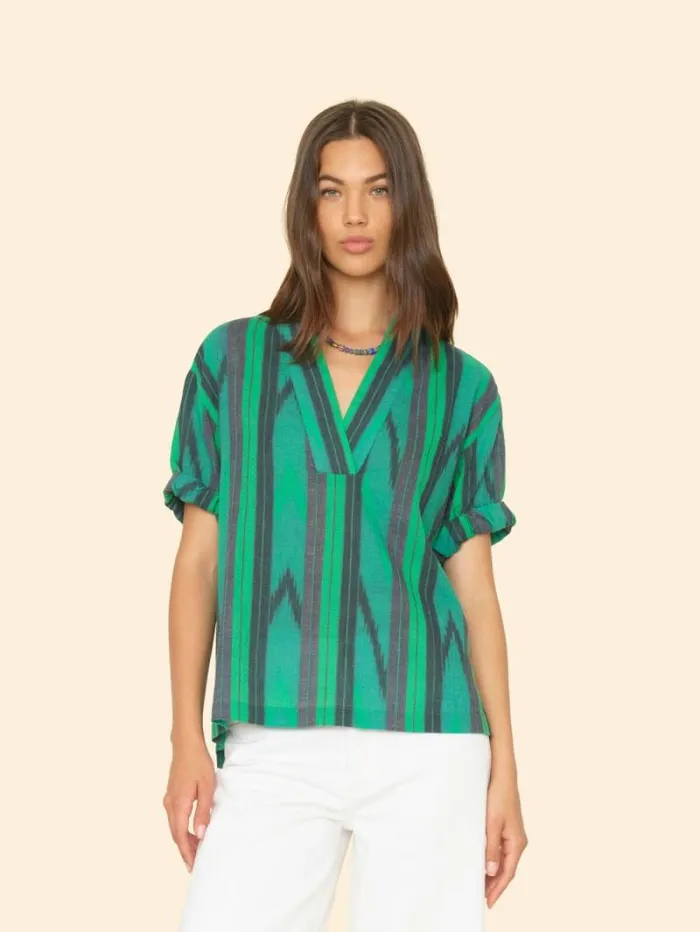 Xirena Green Woods Avery Top Women Tops