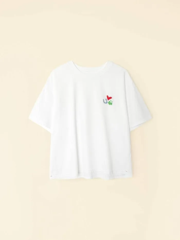 Xirena Lucky Charms Palmer Tee Women Sweats and Tees