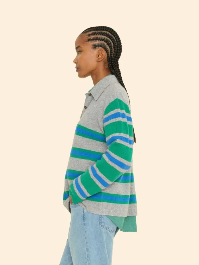 Xirena Oyster Green Maude Sweater Women Sweaters and Jackets