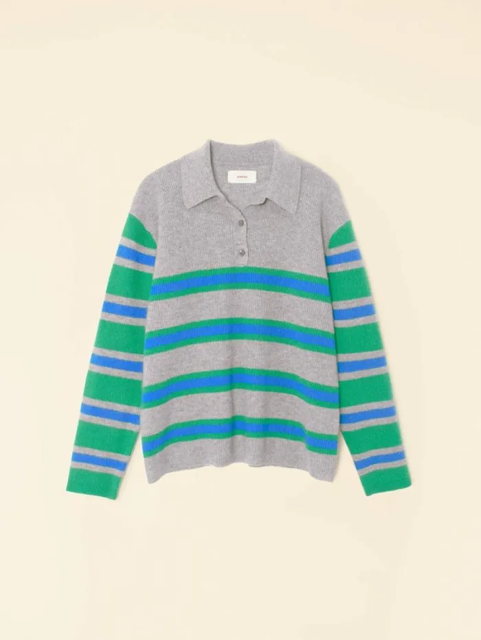 Xirena Oyster Green Maude Sweater Women Sweaters and Jackets