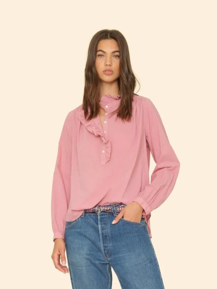 Xirena Rose Petal Caspian Top Women Tops