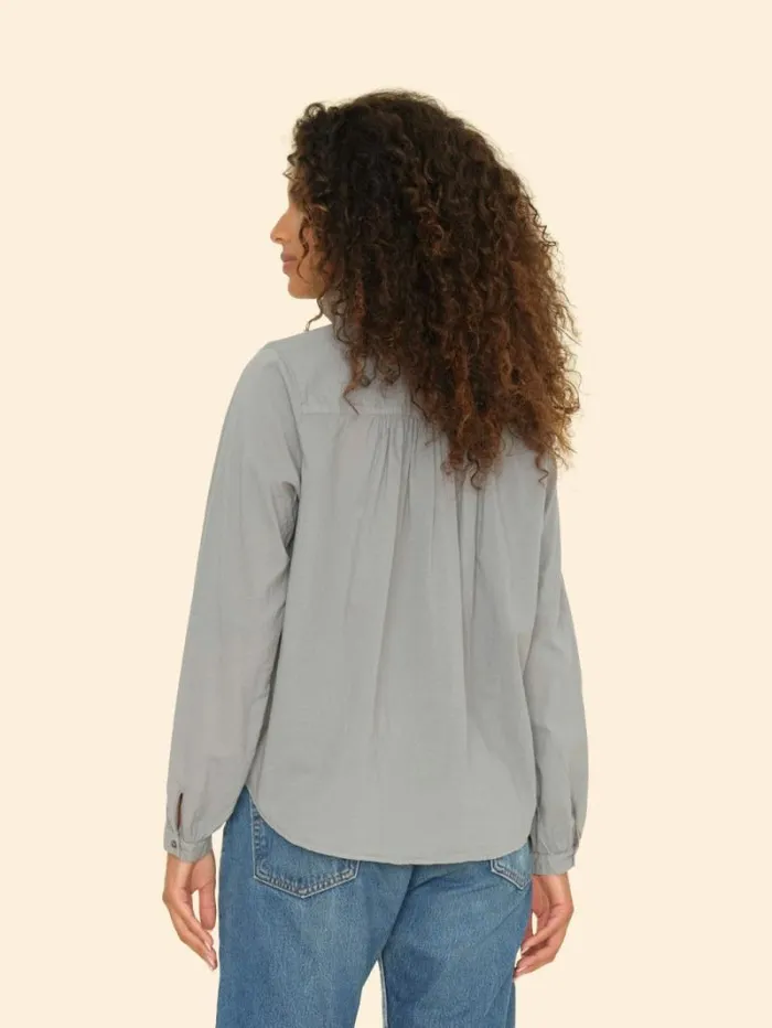 Xirena Stone Grey Caspian Top Women Tops