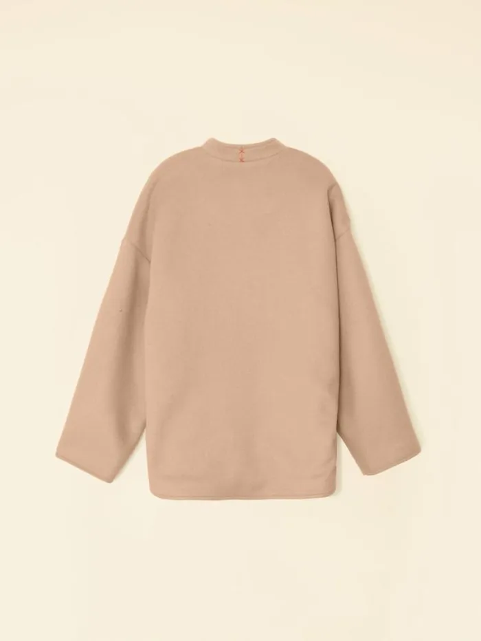 Xirena Warm Camel Reeva Jacket Women Sweaters and Jackets