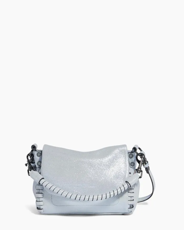 Zen Novelty Mini Crossbody Mystic Metallic Blue Women Aimee Kestenberg Crossbody Bags
