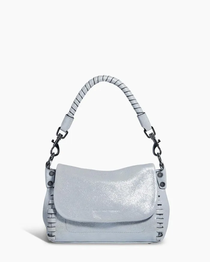 Zen Novelty Mini Crossbody Mystic Metallic Blue Women Aimee Kestenberg Crossbody Bags