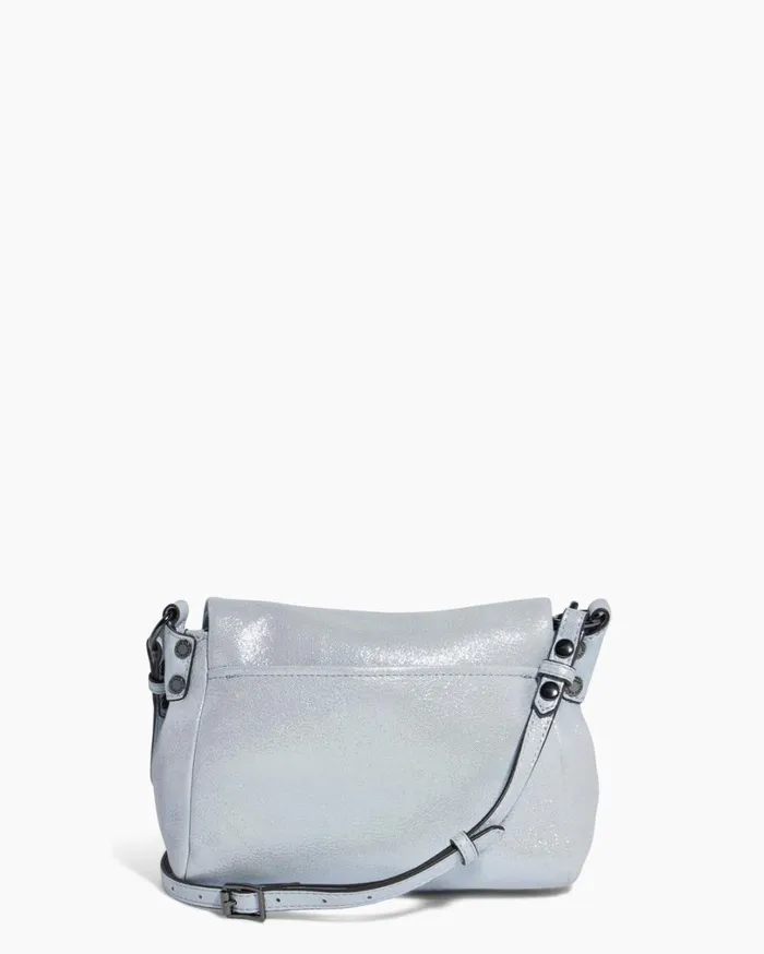 Zen Novelty Mini Crossbody Mystic Metallic Blue Women Aimee Kestenberg Crossbody Bags